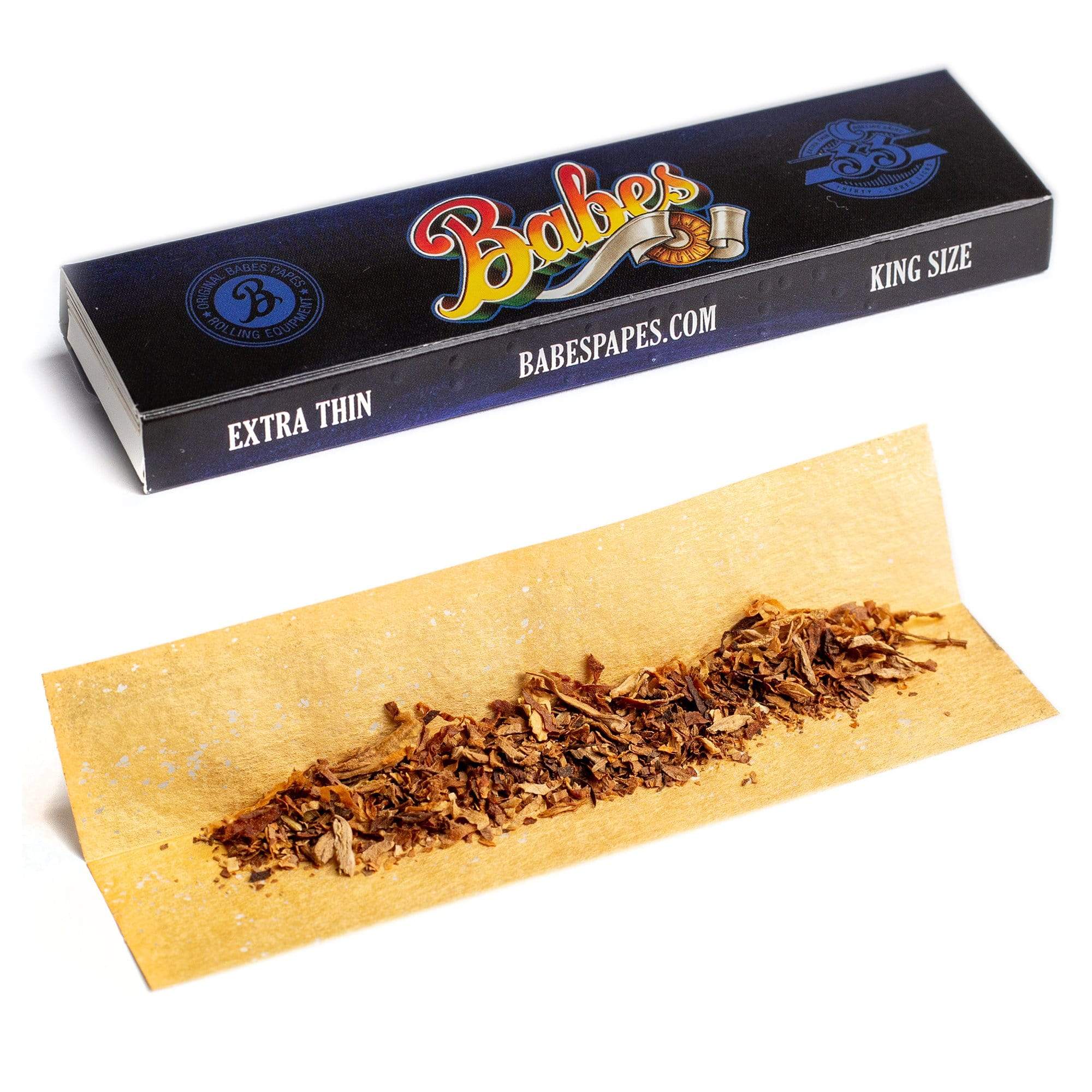 Gold Rolling Papers - Babes Papes First Edition 