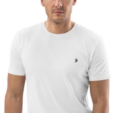 Load image into Gallery viewer, Unisex organic cotton t-shirt (black B-Logo)