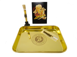 Babes Papes® Gold Rolling Tray