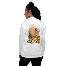 Load image into Gallery viewer, Back Bomber Jacket with Babes Papes Logo