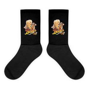 Print Socks with Babes Papes logo