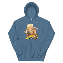 Load image into Gallery viewer, Babes Papes Graphic Hoodie in Light Blue