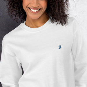 B-Logo Unisex Sweatshirt (white)