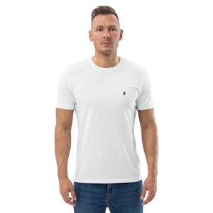 Unisex organic cotton t-shirt (black B-Logo)