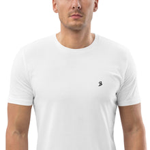 Load image into Gallery viewer, Unisex organic cotton t-shirt (black B-Logo)